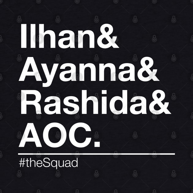 AOC Shirt, The SQUAD, Progressive Democrats, Feminist Shirt #thesquad by YellowDogTees